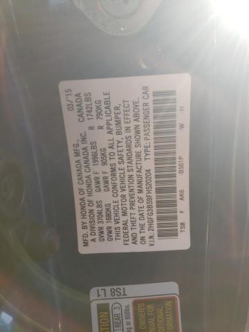 2HGFG3B59FH520204 Honda Civic Lx