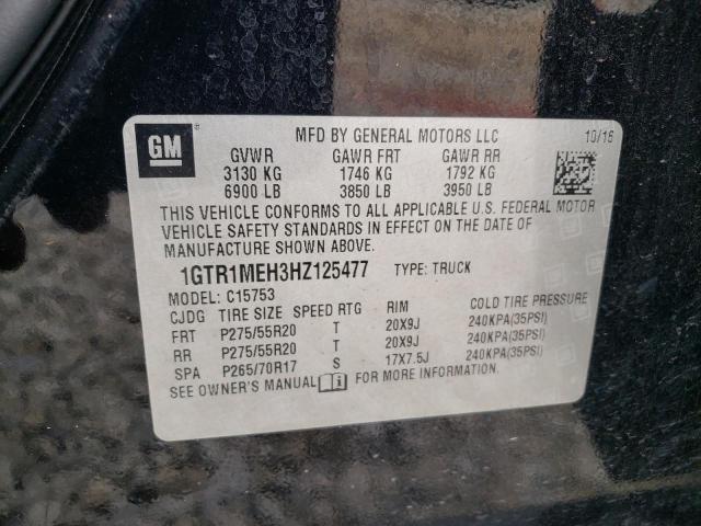 1GTR1MEH3HZ125477 GMC Sierra C1500 Sle