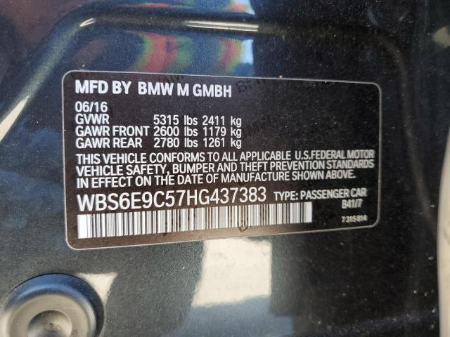 WBS6E9C57HG437383 BMW M6 Gran Coupe