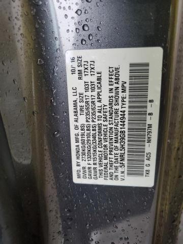 5FNRL5H39GB144944 Honda ODYSSEY SE