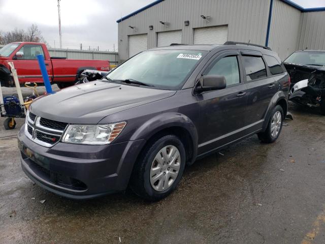 3C4PDCAB1JT319657 Dodge JOURNEY SE