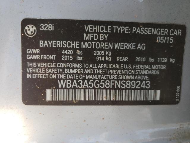 WBA3A5G58FNS89243 BMW 328 I