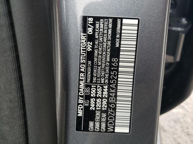 WDDZF6JB4KA525168 Mercedes-Benz E 450 4matic