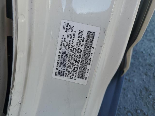 5FNRL5H69FB031942 Honda ODYSSEY EXL