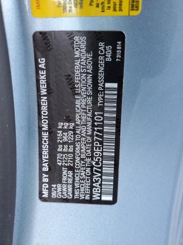 WBA3V7C59EP771101 BMW 428 I Sulev