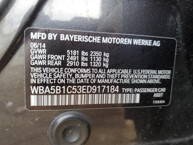 WBA5B1C53ED917184 BMW 535 I