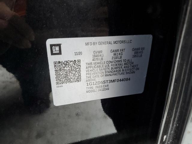 1G1ZD5ST3MF044084 Chevrolet MALIBU LT