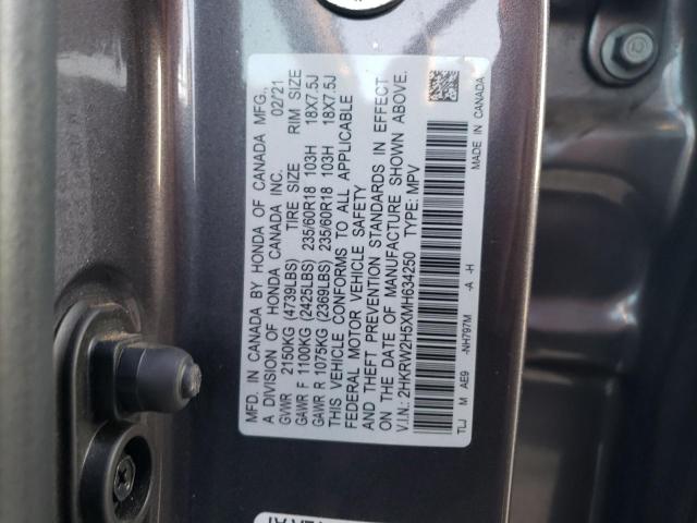 2HKRW2H5XMH634250 Honda CR-V EX