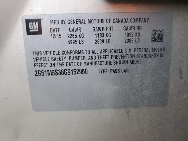 2G61M5S38G9152950 Cadillac Xts Luxury Collection