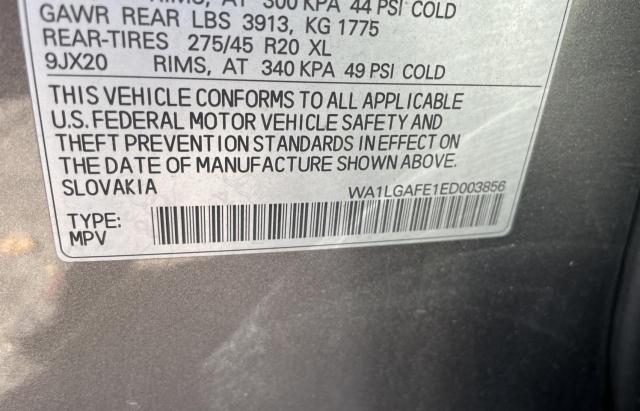 WA1LGAFE1ED003856 Audi Q7 Premium Plus
