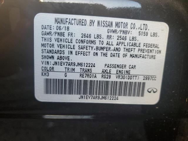 JN1EV7AR9JM612224 Infiniti Q50 LUXE