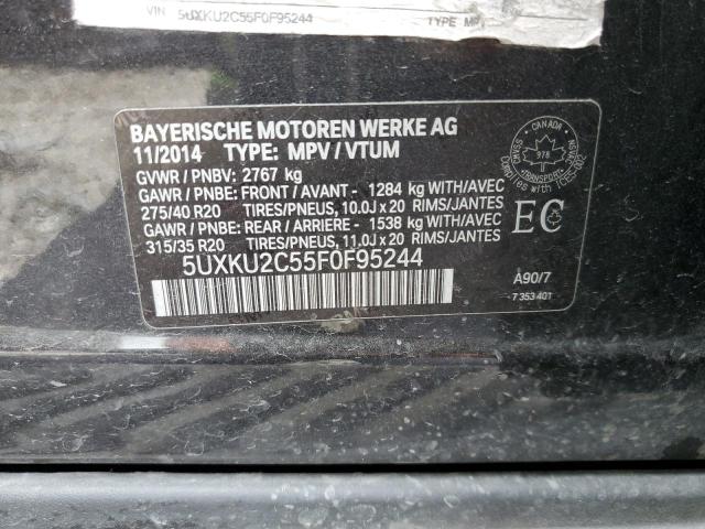5UXKU2C55F0F95244 BMW X6 Xdrive35i