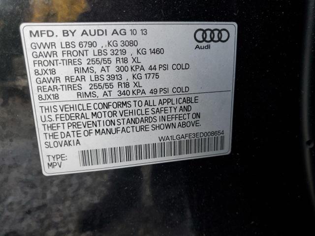 WA1LGAFE3ED008654 Audi Q7 Premium Plus