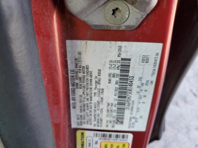 3FA6P0H75ER140453 Ford FUSION SE
