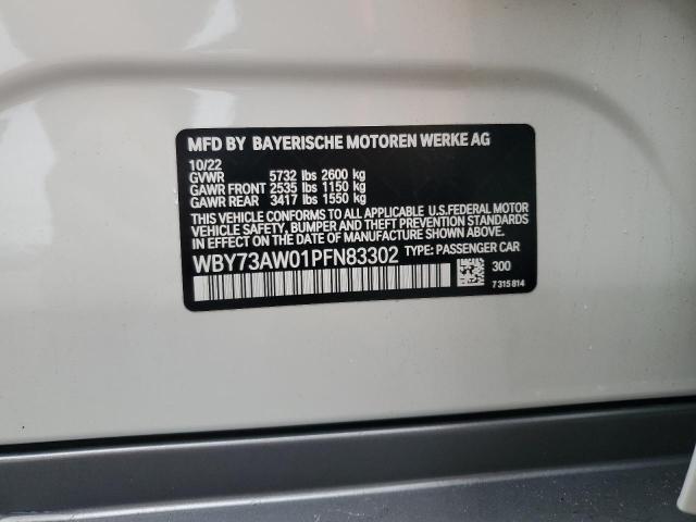 WBY73AW01PFN83302 BMW I4 Edrive40