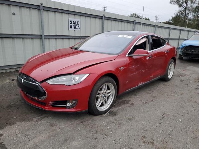 76061543 :رقم المزاد ، 5YJSA1H18FFP70451 vin ، 2015 Tesla Model S 85 مزاد بيع