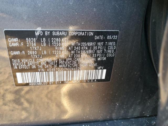 4S4BTGUD7N3244526 Subaru Outback Wilderness