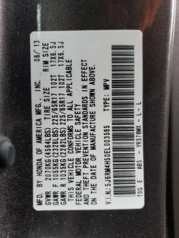 5J6RM4H50EL003595 Honda CR-V EX