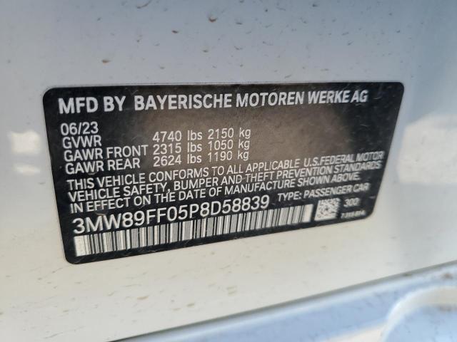 3MW89FF05P8D58839 BMW 330XI
