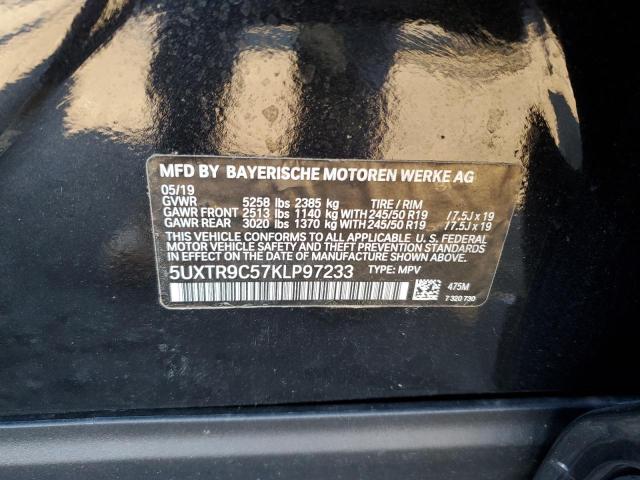 5UXTR9C57KLP97233 BMW X3 Xdrive30i