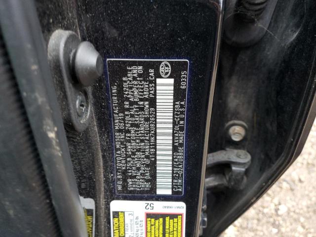 4T1B11HK7KU826529 Toyota CAMRY L