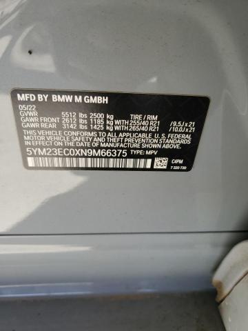 5YM23EC0XN9M66375 BMW 2022