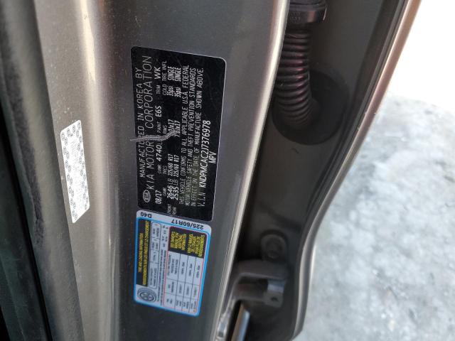 KNDPMCAC2J7376978 KIA gdi theta ii