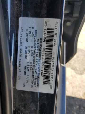 JM1GJ1W5XF1194964 Mazda 6 GRAND TO