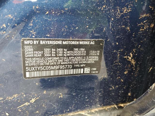 5UXTY5C05M9F95770 BMW X3 XDRIVE3