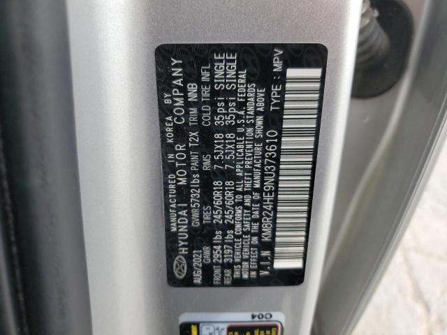 KM8R24HE9NU373610 Hyundai gdi lambda ii