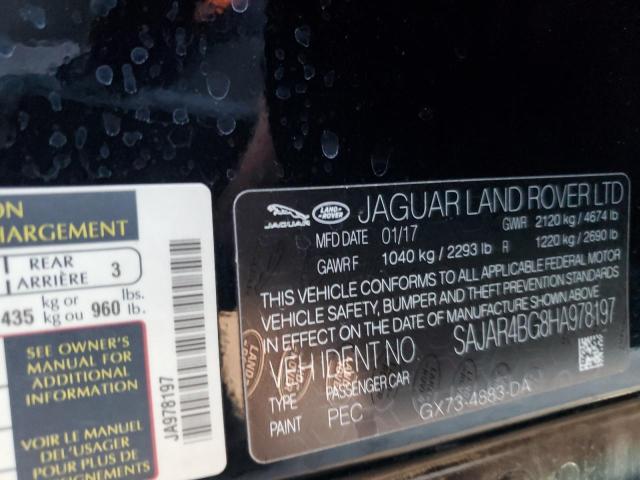 SAJAR4BG8HA978197 Jaguar gtdi lev2 ulev