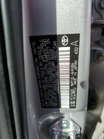 JTDKDTB39F1586710 Toyota PRIUS C