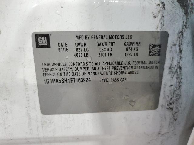 1G1PA5SH1F7163924 Chevrolet luw