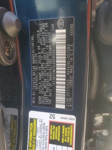 4T1G11AK1LU956453 Toyota a25a-fks