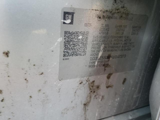 1G11Z5S30KU147373 Chevrolet IMPALA LT