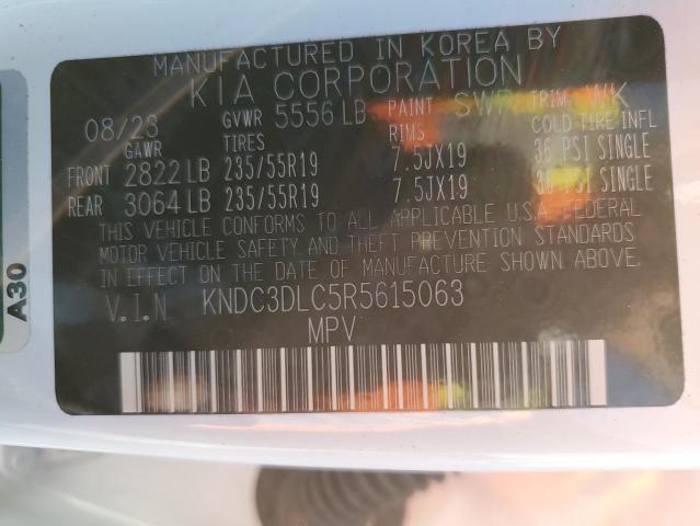 KNDC3DLC5R5615063 KIA EV6