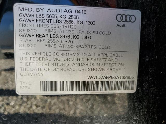 WA1D7AFP5GA138655 Audi Q5 Premium Plus S-line
