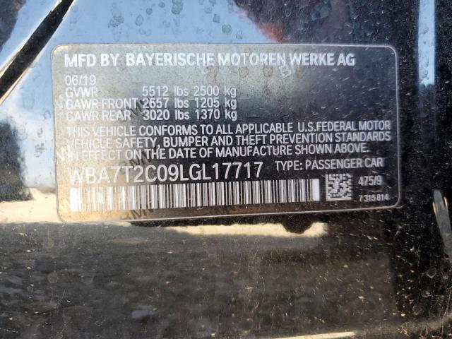 WBA7T2C09LGL17717 BMW 740 I