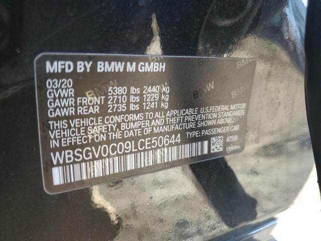 WBSGV0C09LCE50644 BMW M8