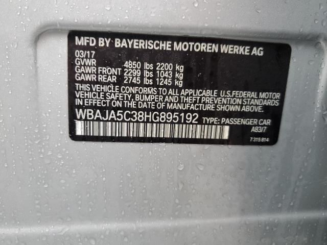 WBAJA5C38HG895192 BMW 530 I