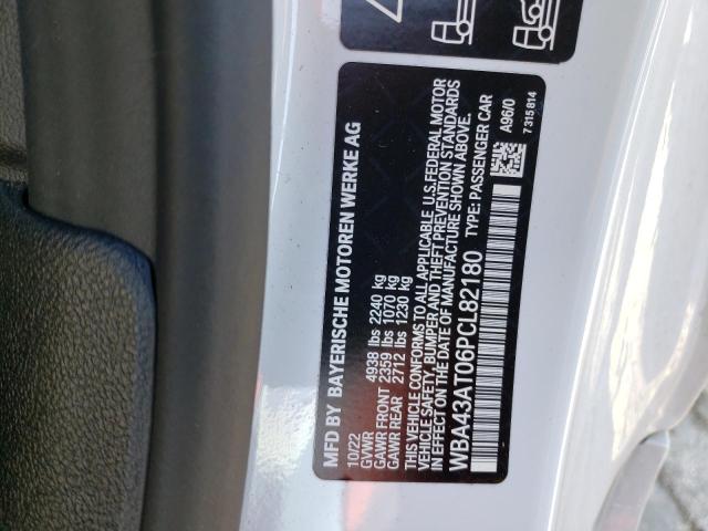 WBA43AT06PCL82180 BMW 430xi