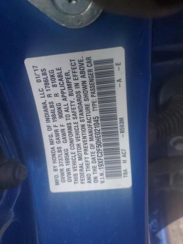 19XFC2F50HE021045 Honda Civic Lx