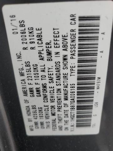 1HGCT1B87GA006185 Honda ACCORD EXL