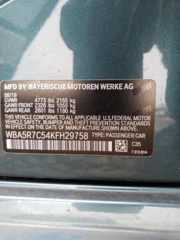 WBA5R7C54KFH29758 BMW 330XI
