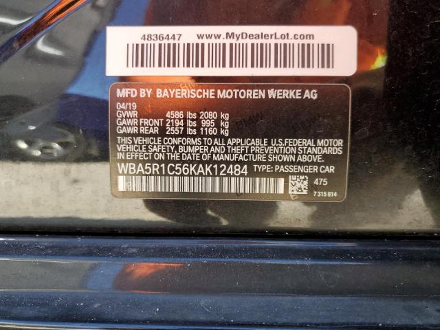 WBA5R1C56KAK12484 BMW 330I