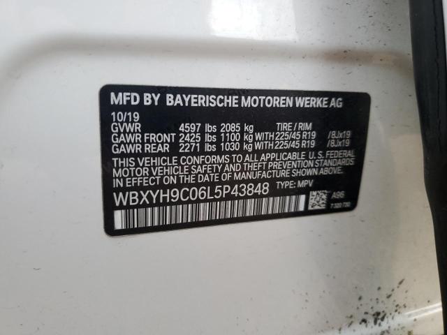 WBXYH9C06L5P43848 BMW X2 Sdrive28i