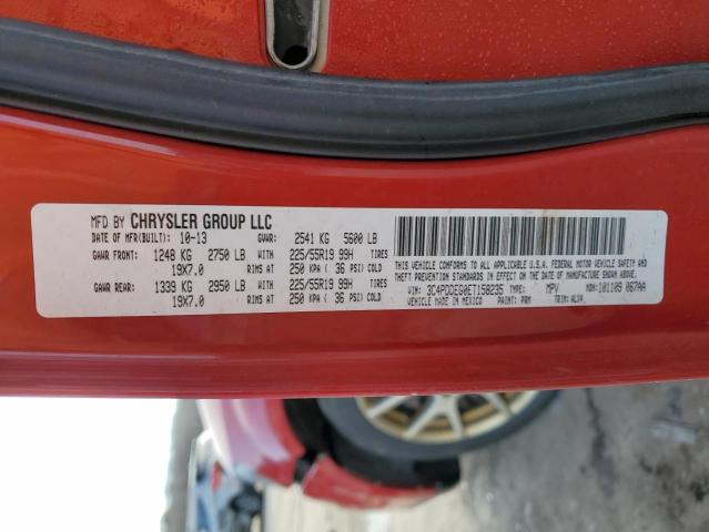 3C4PDDEG0ET158235 Dodge Journey R/t