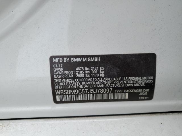 WBS8M9C57J5J78097 BMW M3