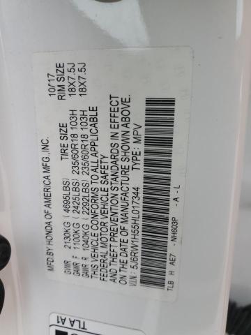5J6RW1H55HL017344 Honda CR-V EX