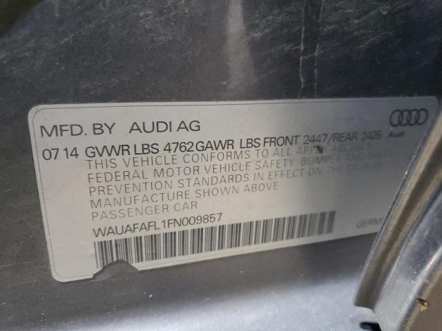 WAUAFAFL1FN009857 Audi A4 PREMIUM
